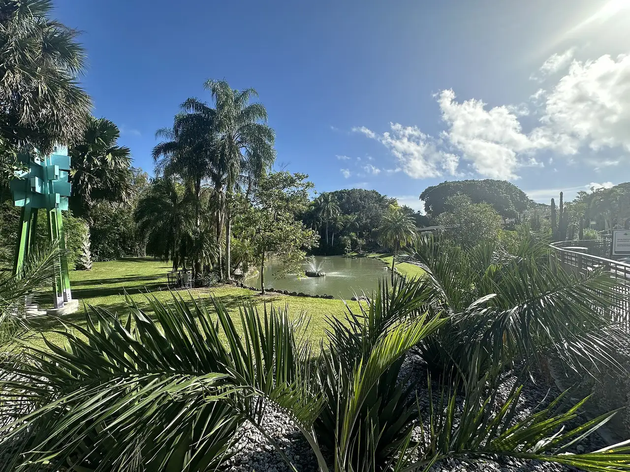 Swan Lake at Pinecrest Gardens in Pinecrest