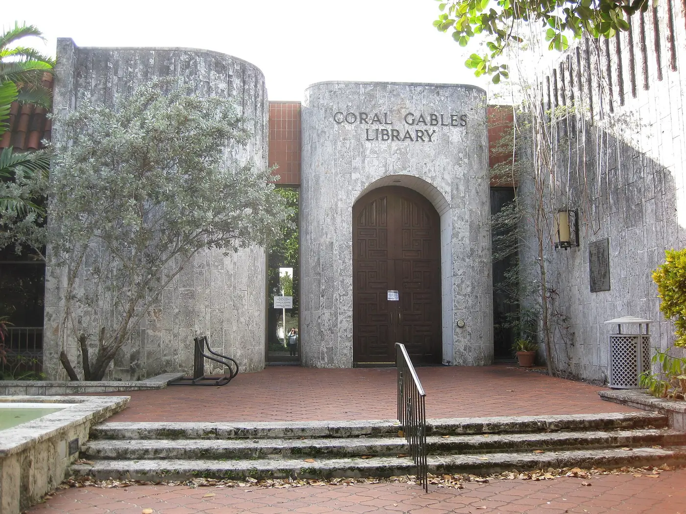 The Coral Gables Branch Library on Segovia Street, where the county library system holds weekly story times.