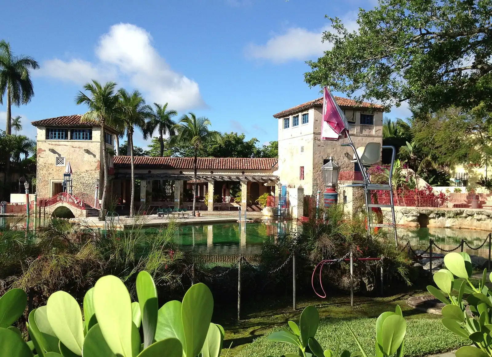 The Venetian Pool in Coral Gables, the city's spring-fed public pool and home of its Junior Lifeguard summer camp.