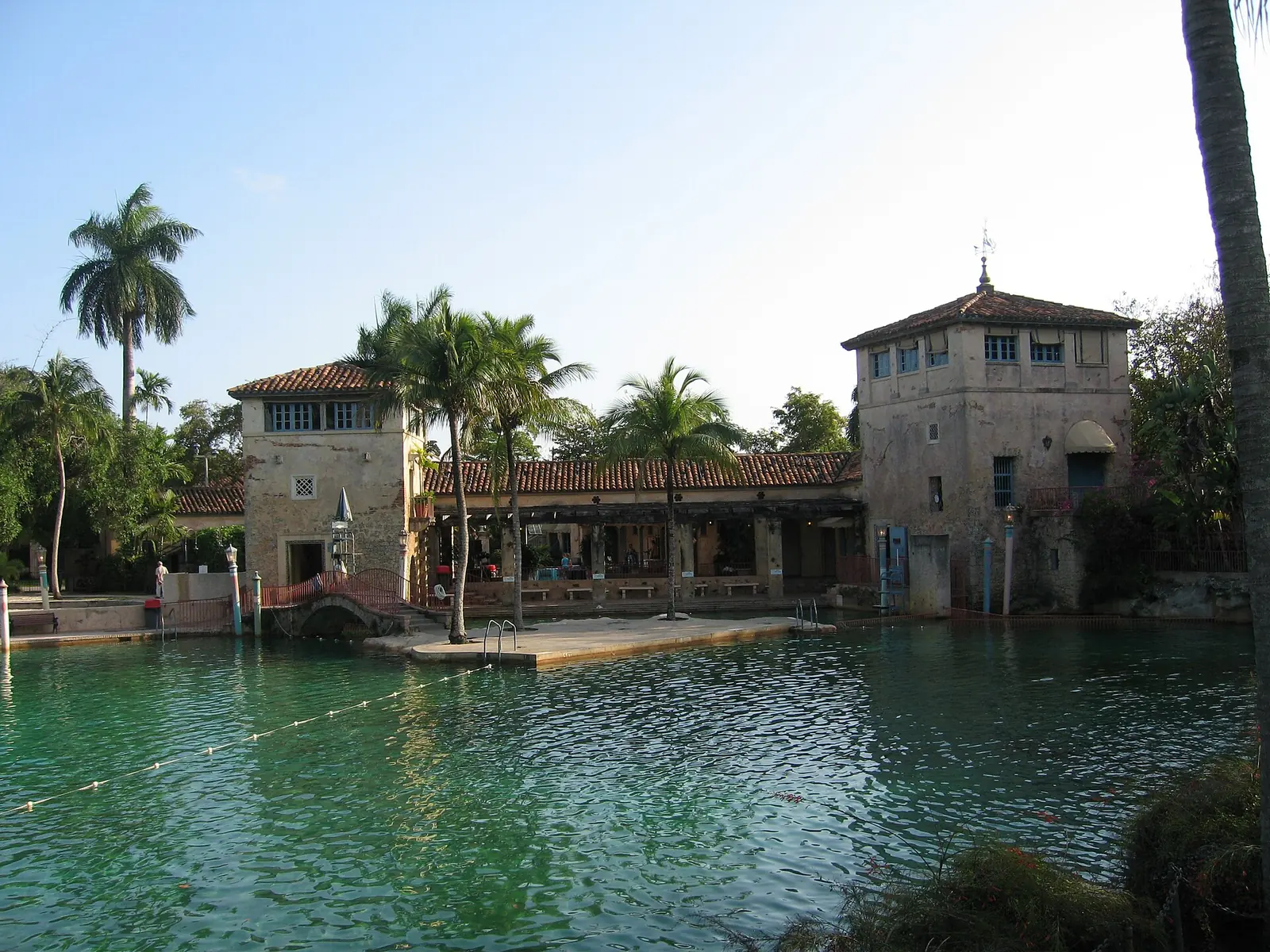 The Venetian Pool in Coral Gables, where the city holds its Romance Under the Stars Valentine's dinner.